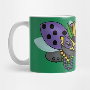 Mardi Gras Ladybug Mug